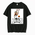 Original Victor Wembanyama The Alien Caricature San Antonio Spurs Basketball Nba Vintage Tshirts
