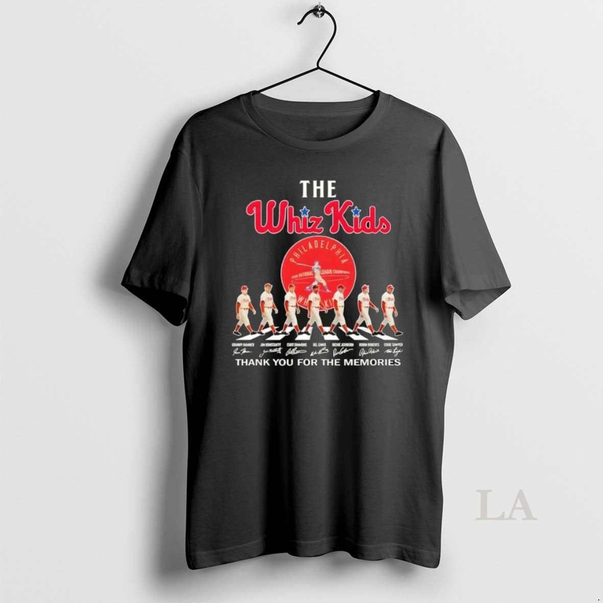 Original Whiz Kids Philadelphia Phillies Legends Abbey Road Thank You For The Memories Signatures
