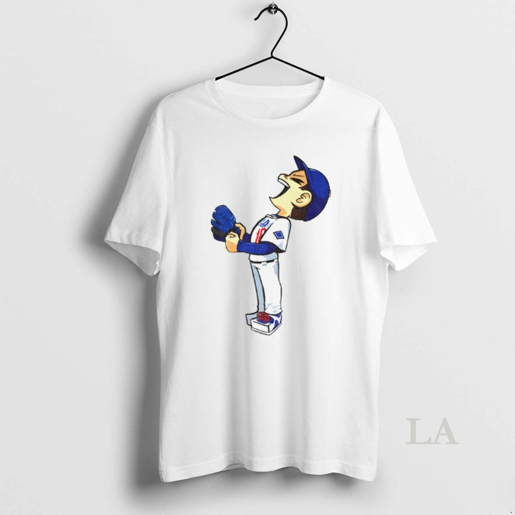 Original Yoshinobu Yamamoto Chibi Celebration Los Angeles Dodgers Baseball Since 1998