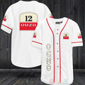 FASHION Ouzo 12 Baseball Jerseys Botton Shirt