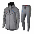 PARI GREY GREY HOODIE LONGZIP