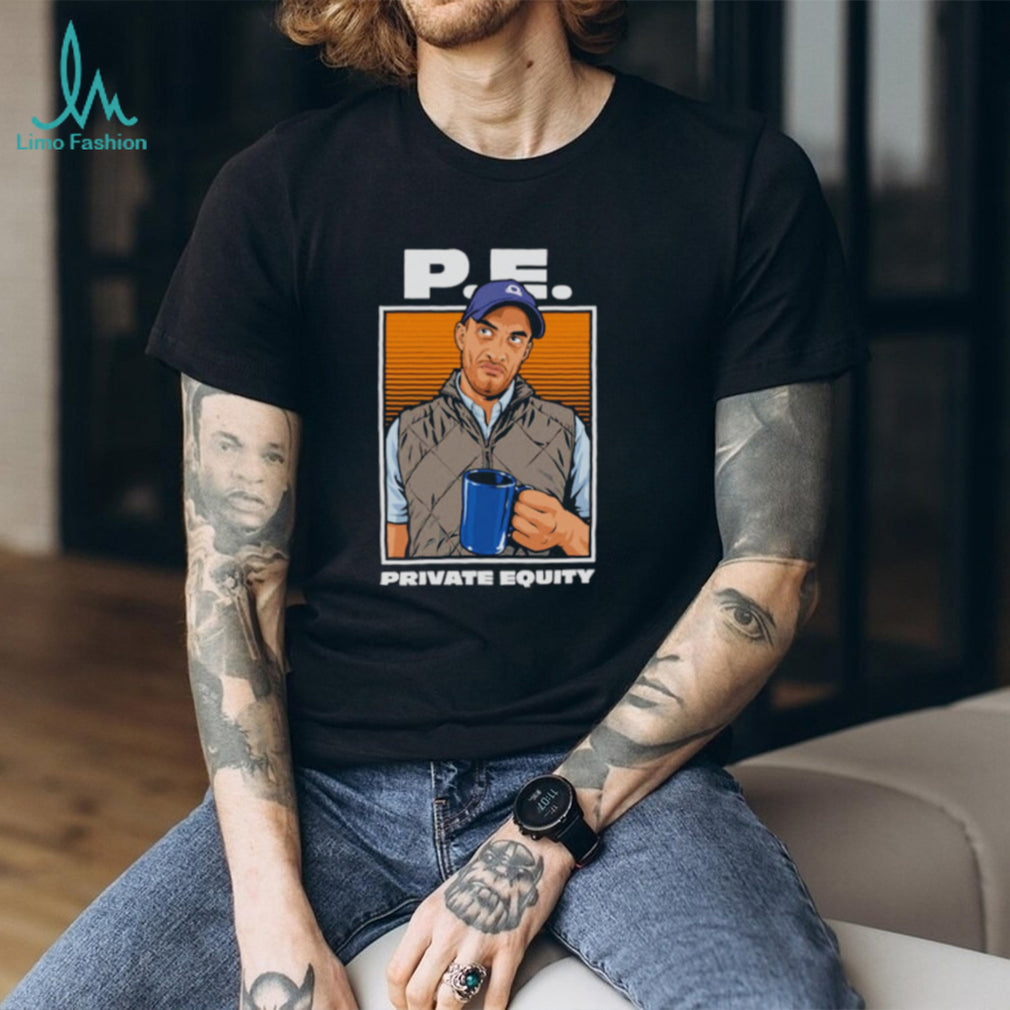 PE Guy Private Equity caricature shirt