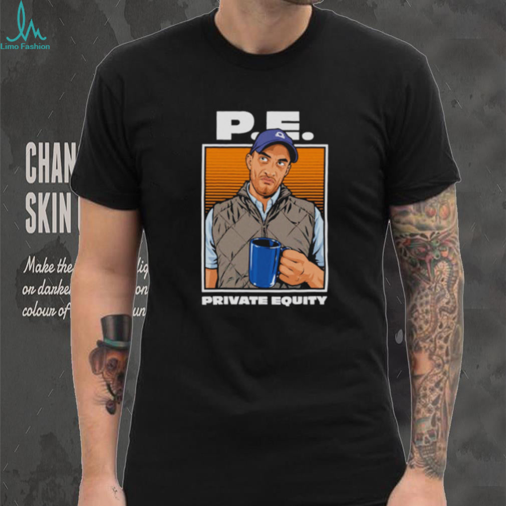 PE Guy Private Equity caricature shirt