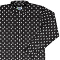 PIxel Ghost Long Sleeve Button Up Shirt