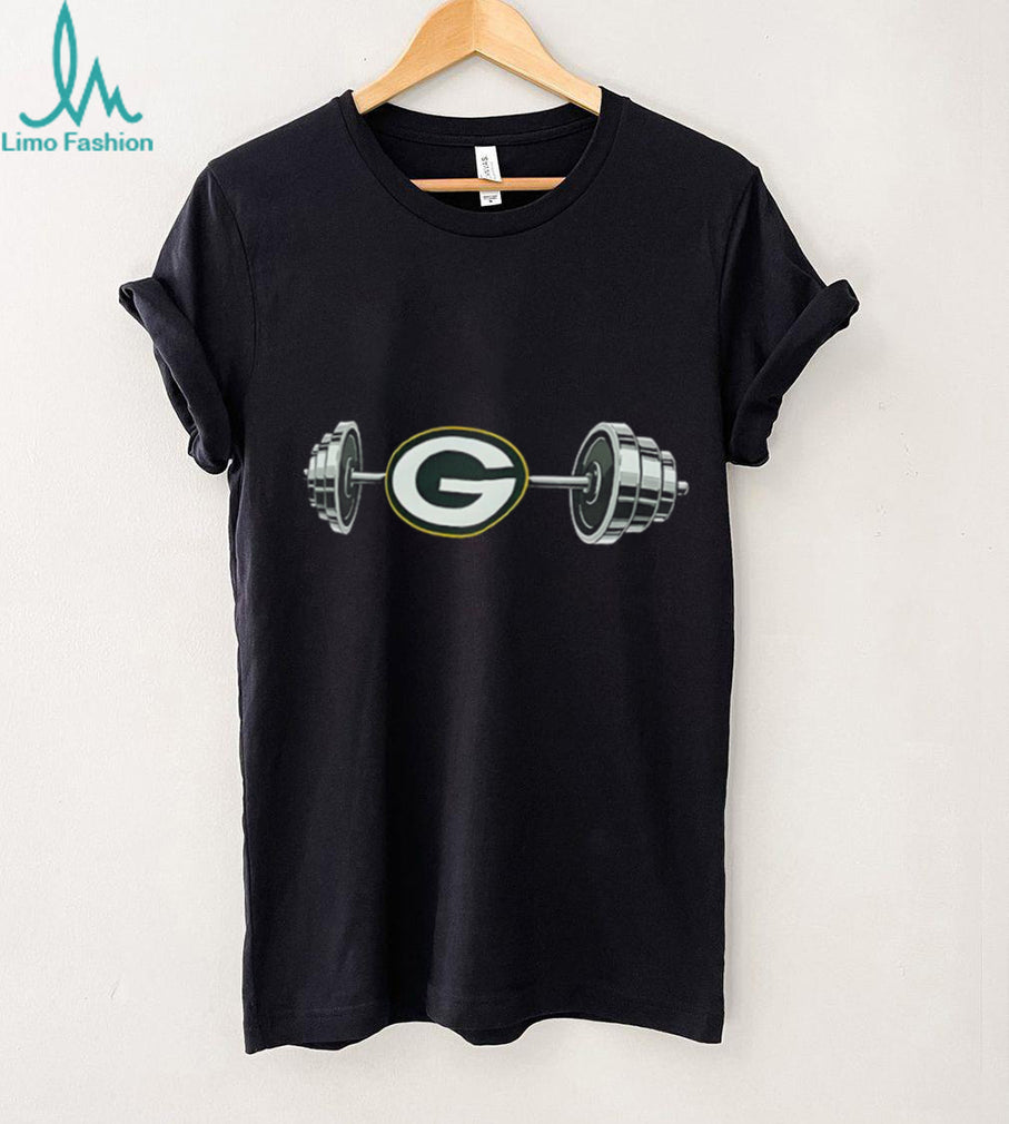 Packers Barbell Green Bay Football Weightlifting Spirit Of True Champions Shirt