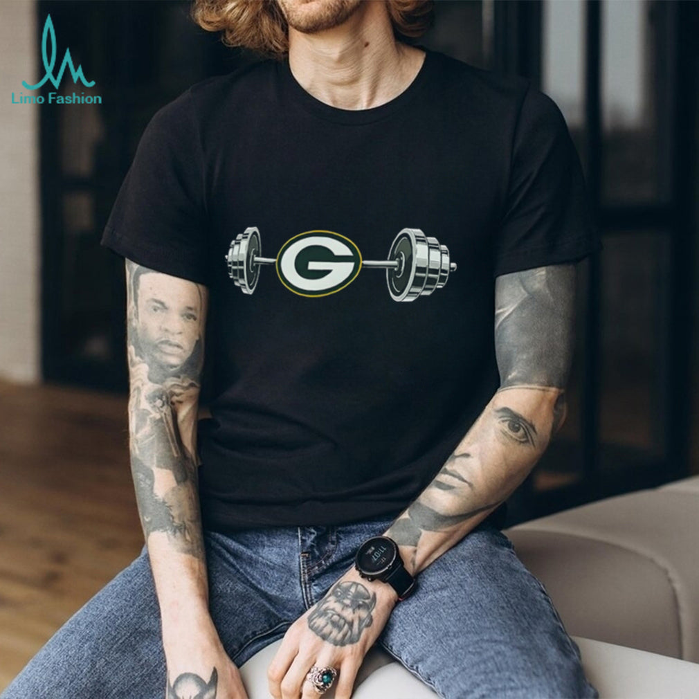 Packers Barbell Green Bay Football Weightlifting Spirit Of True Champions Shirt