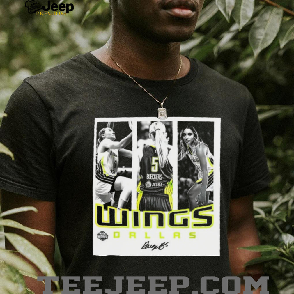 Paige Bueckers Dallas Wings Team Player Hustle WNBA shirt