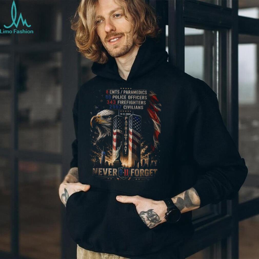 Patriot Day Never Forget 9 11 Victims Memorial Shirt