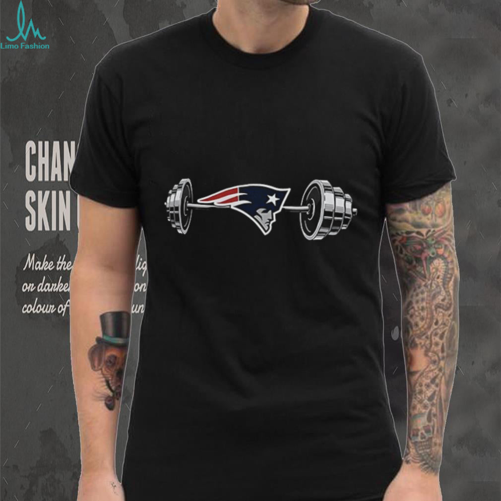 Patriots Barbell New England Football Weightlifting Spirit Of True Champions shirt