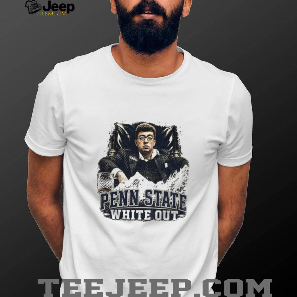 Penn State cocaine kingpin White Out shirt