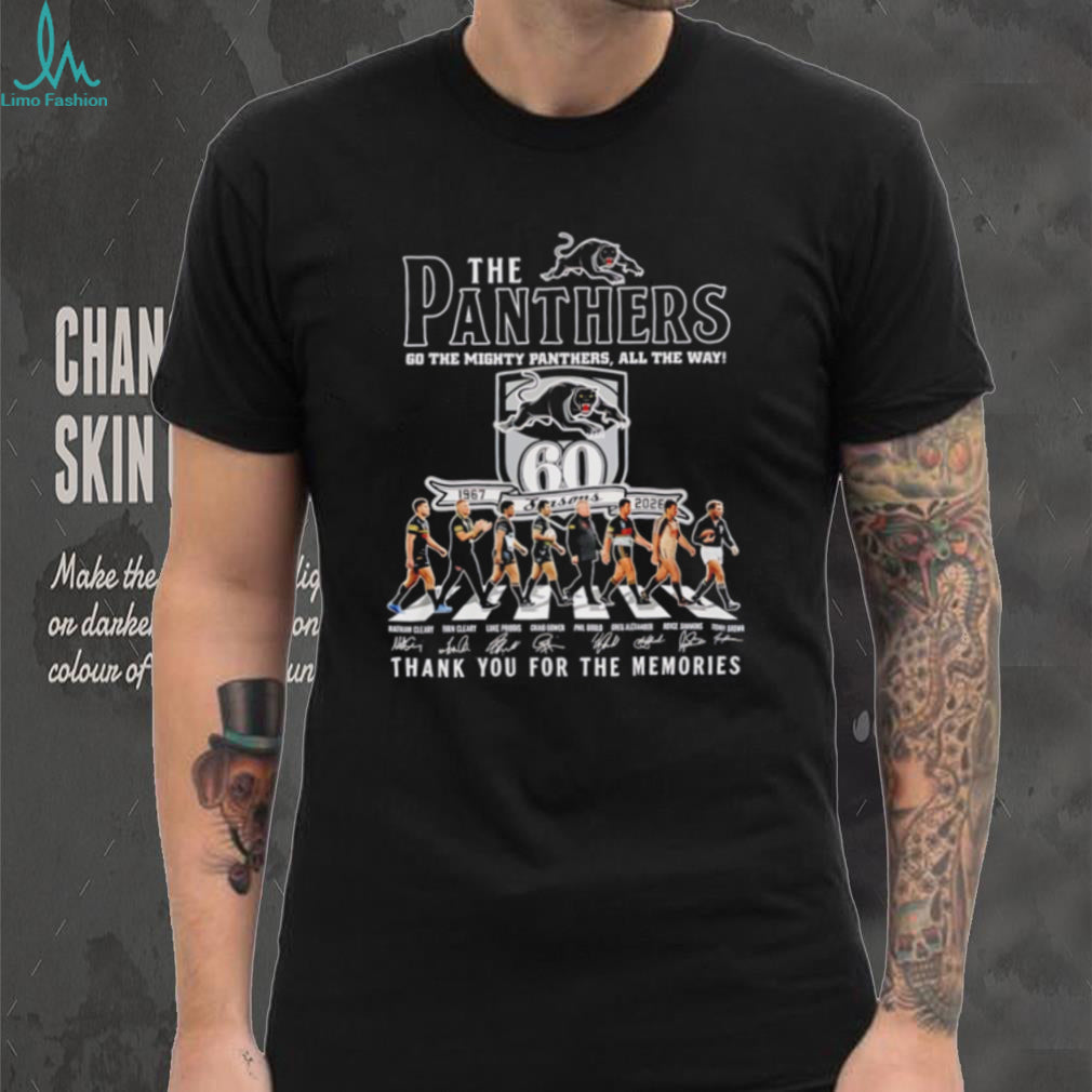 Penrith Panthers The Panthers Abbey Road signature shirt