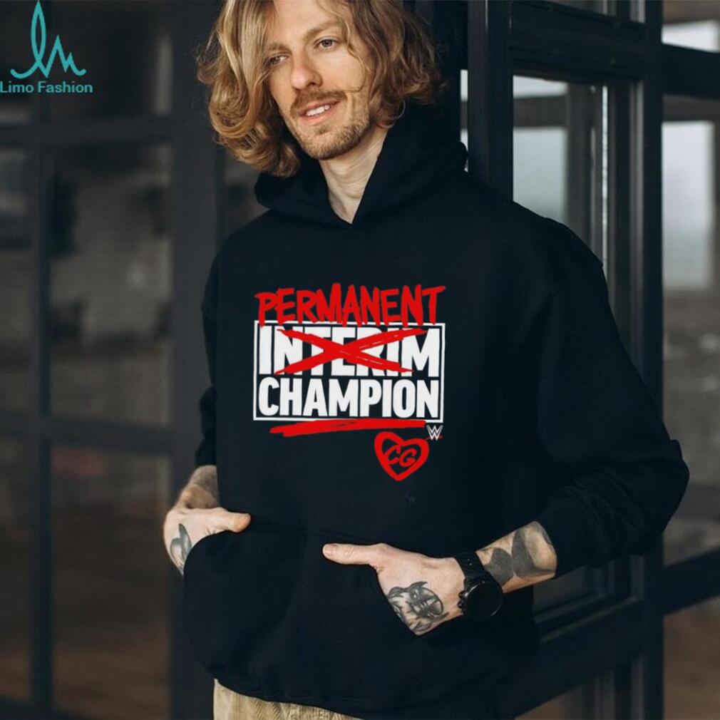Permanent Interim Champions WWE Shirt