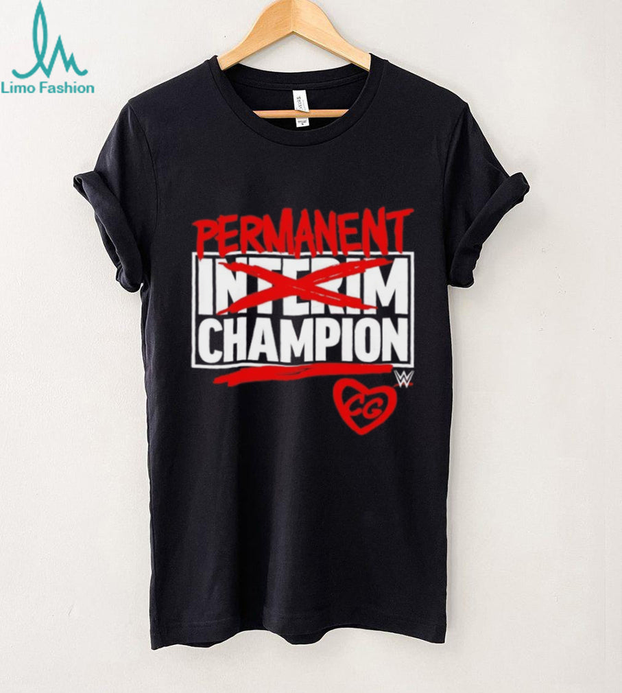 Permanent Interim Champions WWE Shirt