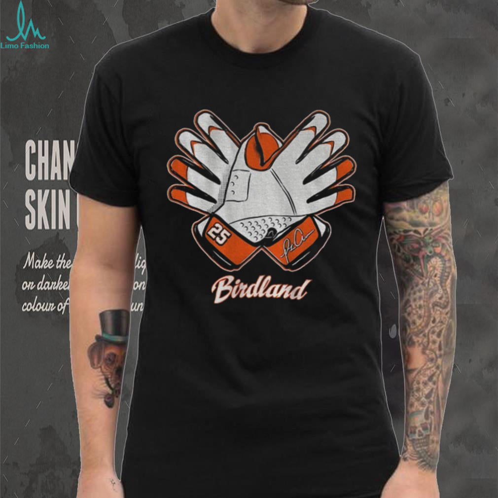 Pete Alonso Bird Hands Celebration Baltimore football signature shirt