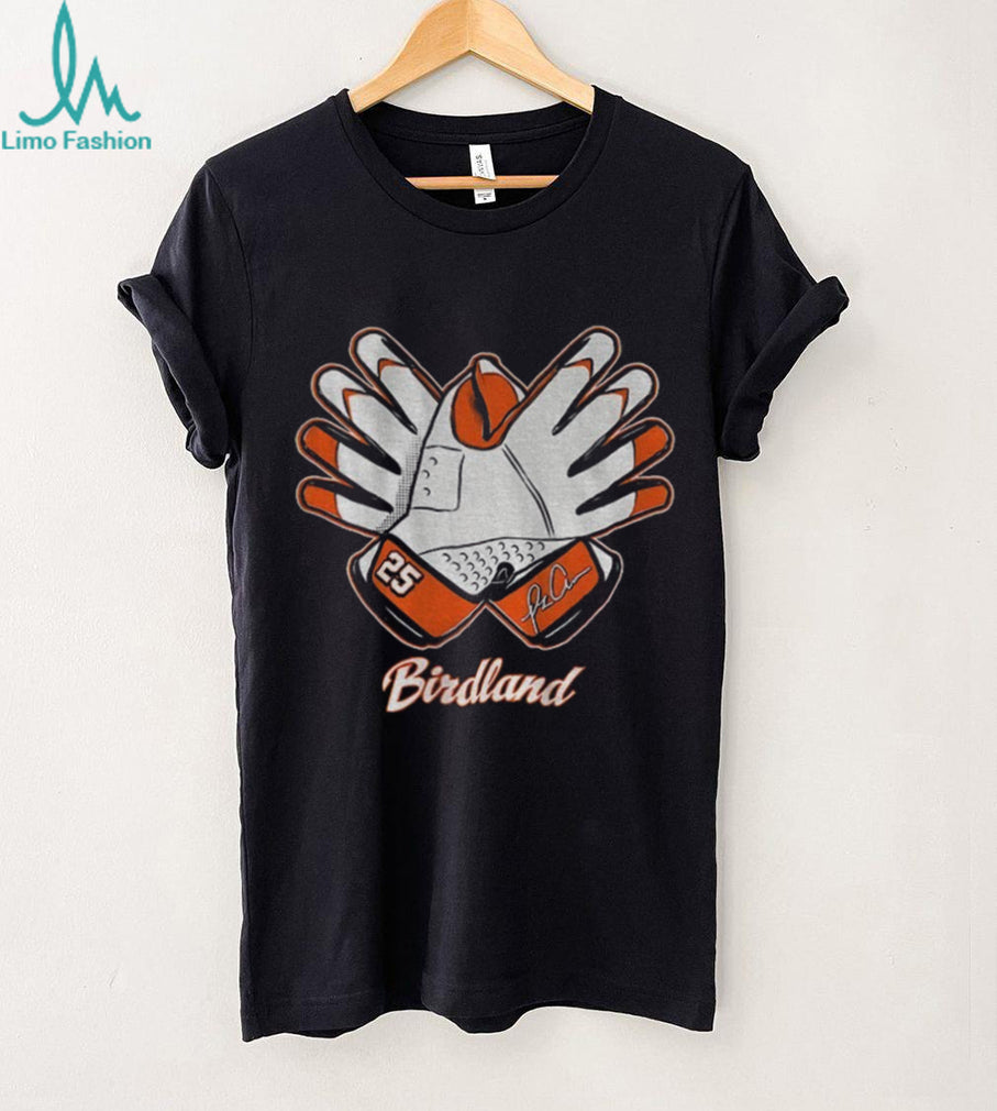 Pete Alonso Bird Hands Celebration Baltimore football signature shirt
