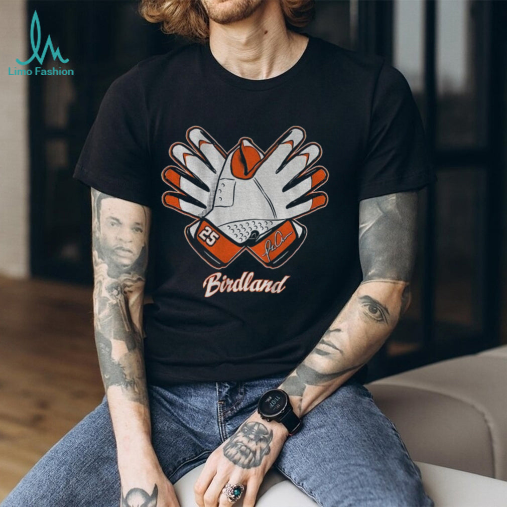 Pete Alonso Bird Hands Celebration Baltimore football signature shirt
