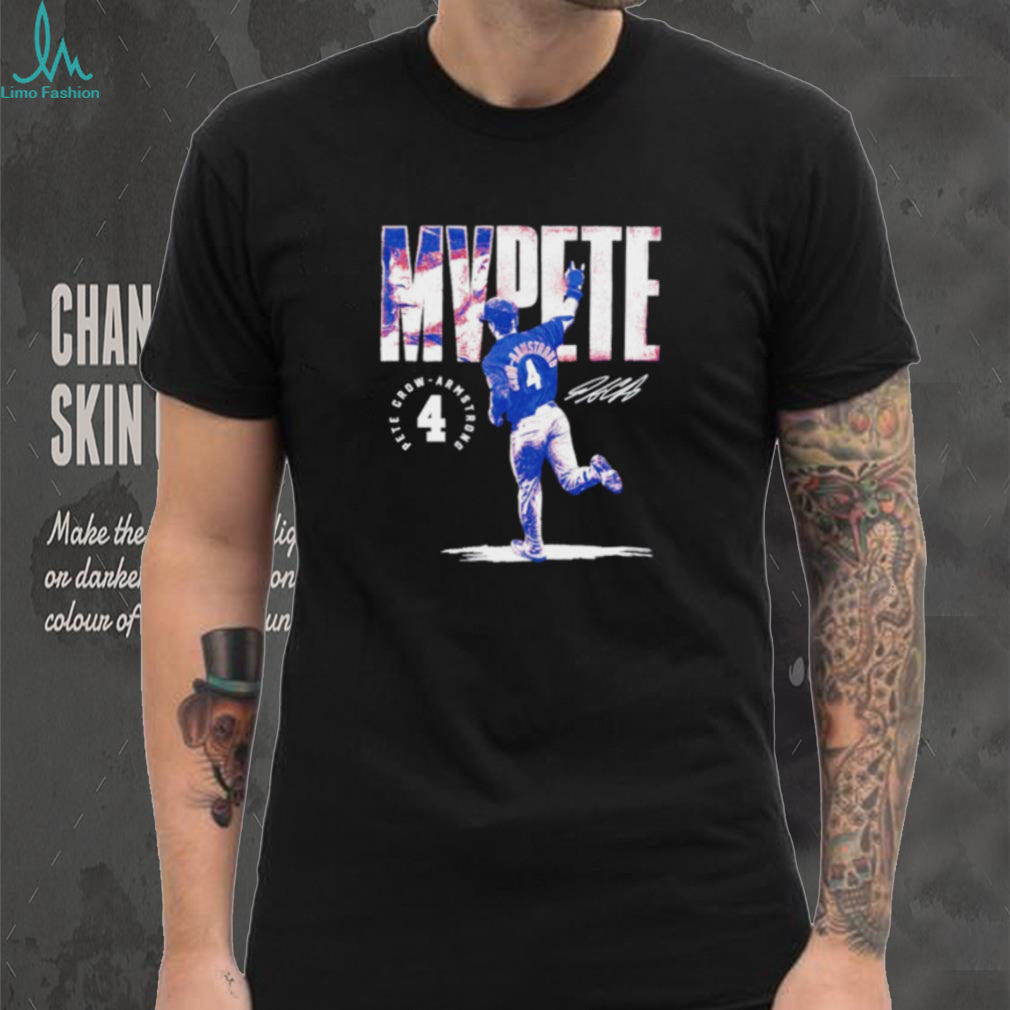 Pete Crow Armstrong Chicago Cubs MVPete 2026 signature shirt