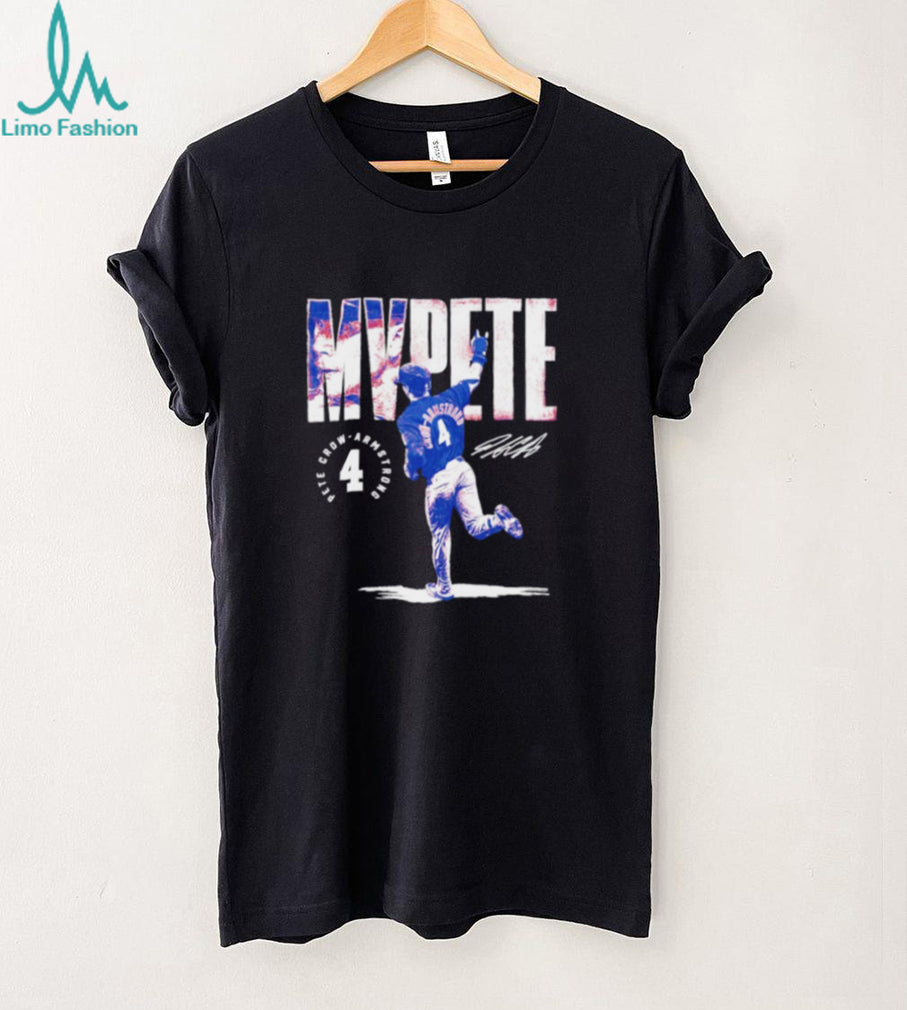Pete Crow Armstrong Chicago Cubs MVPete 2026 signature shirt