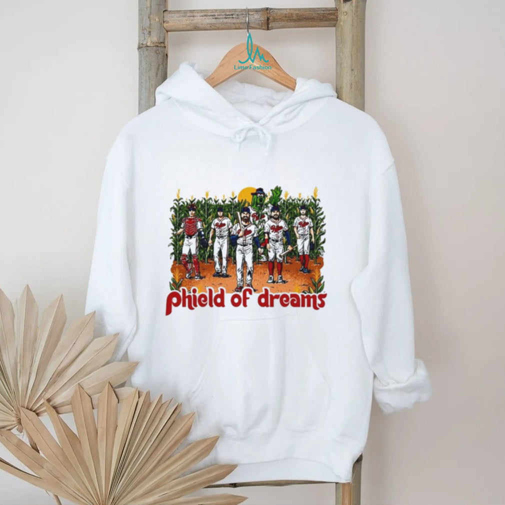 Philadelphia Phillies 2026 Phield of Dreams Phils Win mascot graphic shirt