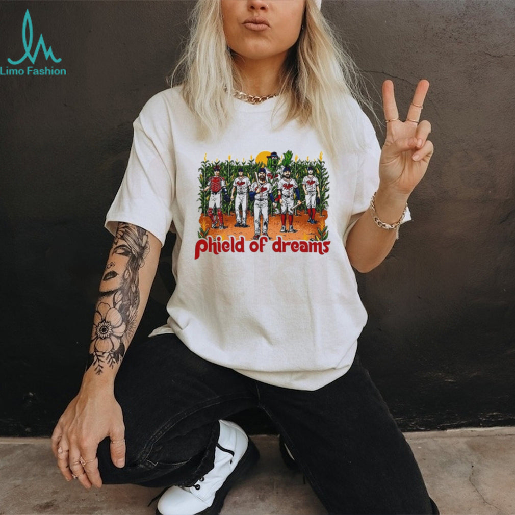 Philadelphia Phillies 2026 Phield of Dreams Phils Win mascot graphic shirt