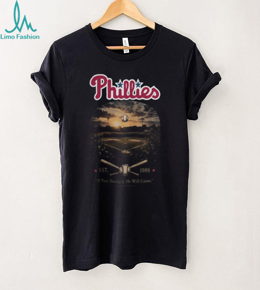 Philadelphia Phillies Field Of Dreams Baseball Sunset Shirt