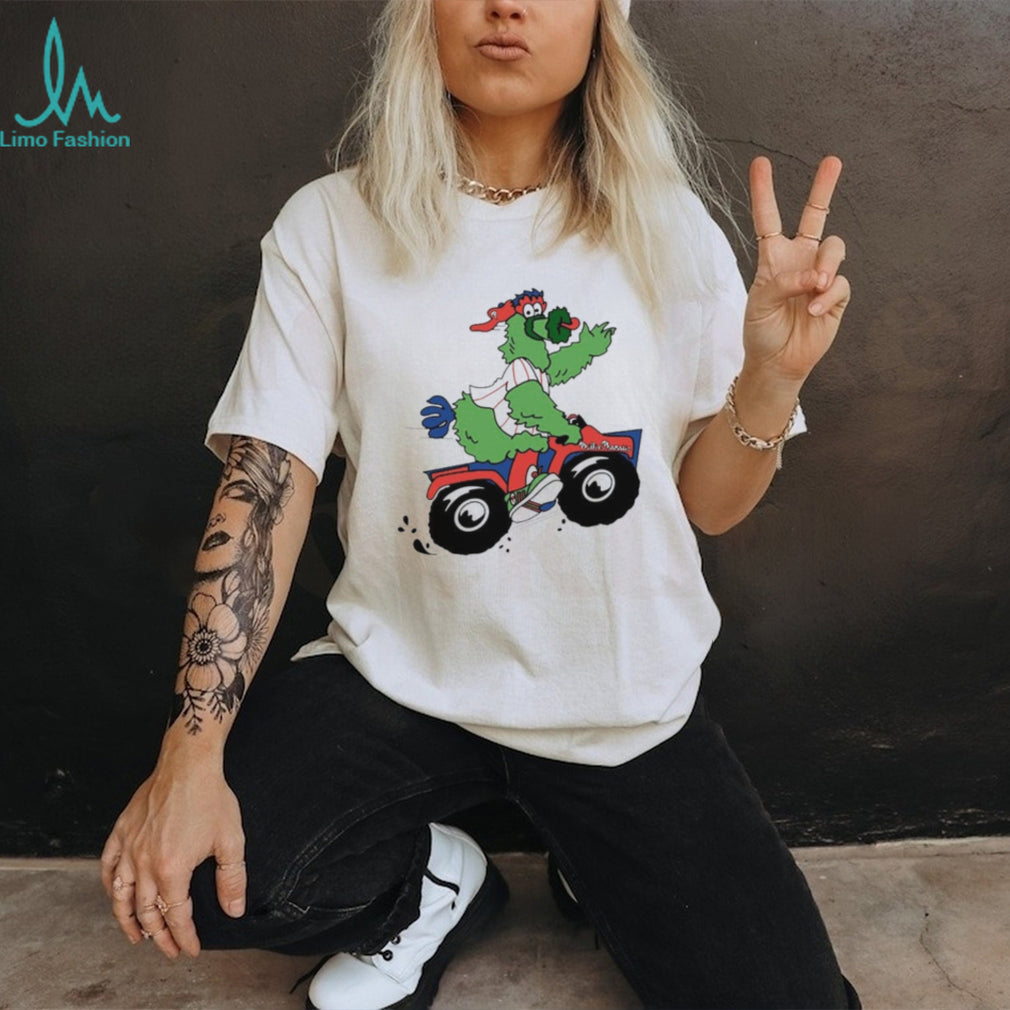 Phillies Phanatic Truck Driving Mascot Philadelphia Phillies shirt