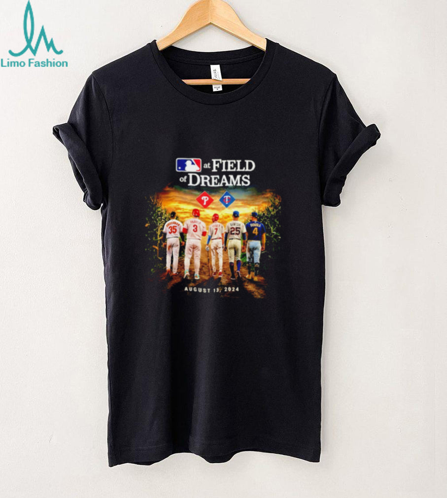 Phillies vs Twins Baseball MLB at Field of Dreams shirt