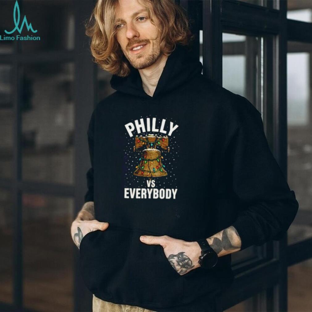 Philly vs Everybody Christmas Liberty Bell shirt