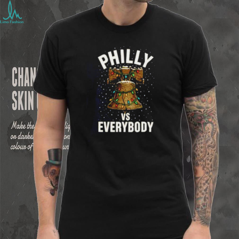 Philly vs Everybody Christmas Liberty Bell shirt