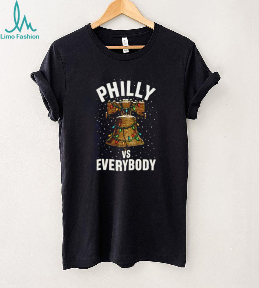 Philly vs Everybody Christmas Liberty Bell shirt