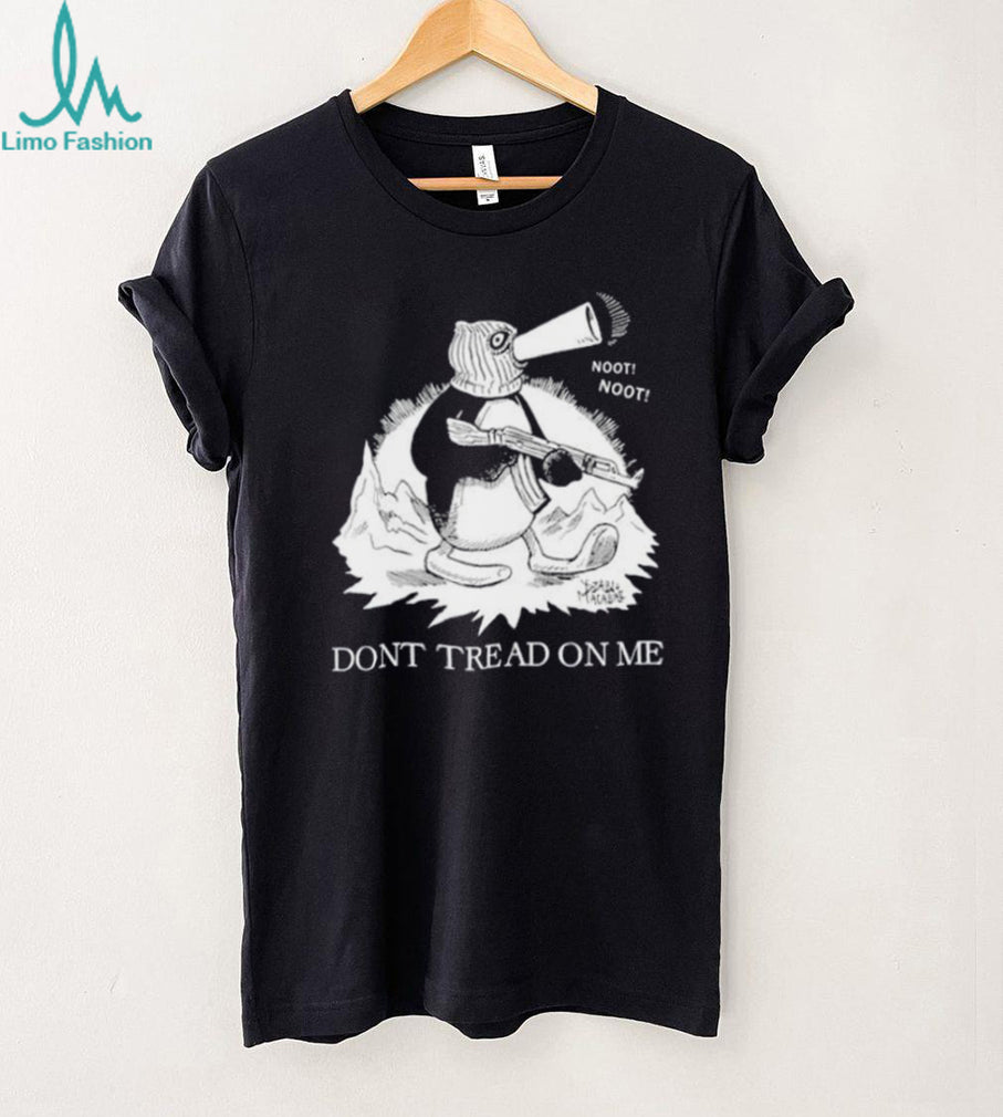 Pingu Meme Gun Dont Tread On Me Funny Shirt