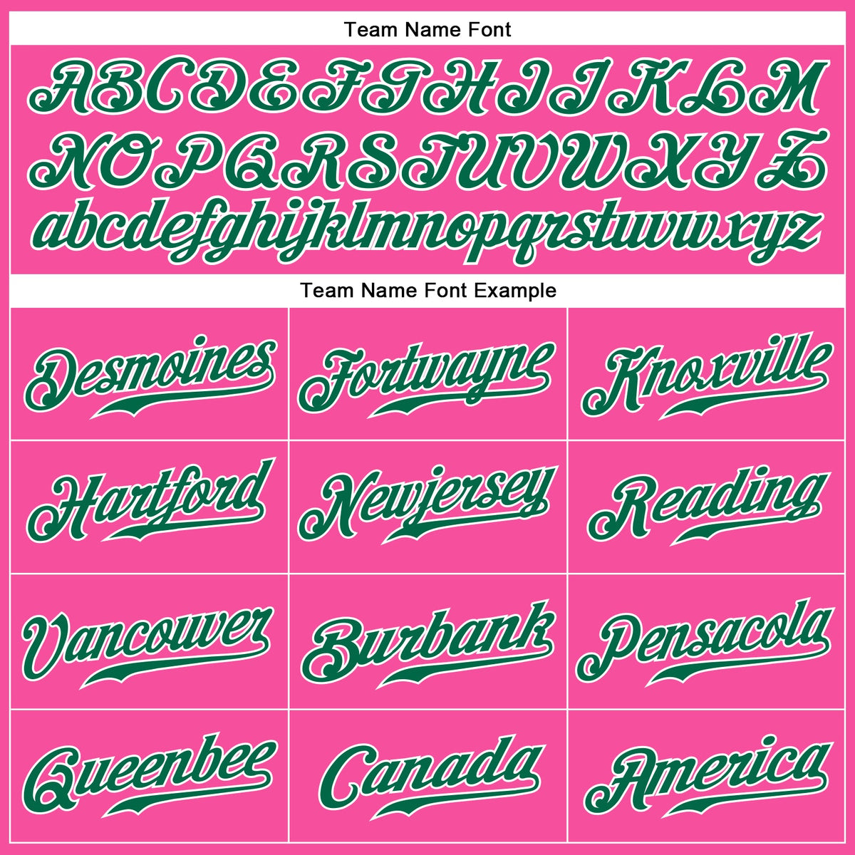Custom Pink Kelly Green-White Authentic Sleeveless Baseball Jersey