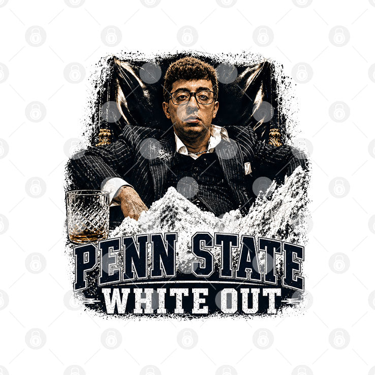 Pledge Escobar Penn State White Out T Shirt