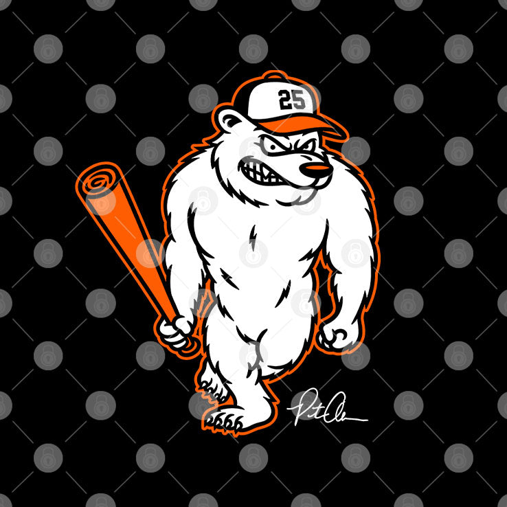 Polar Bear Pete Baltimore Baseball Pete Alonso T Shirt