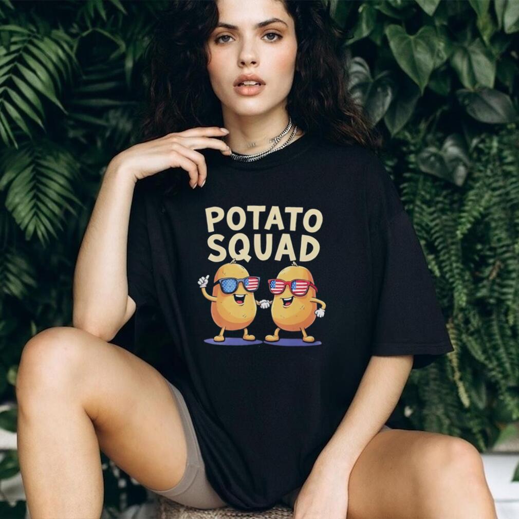 Potato Squad illustrated shirt