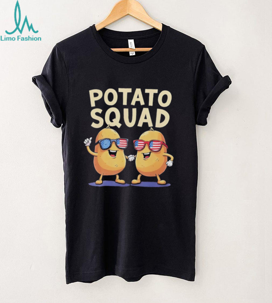 Potato Squad illustrated shirt