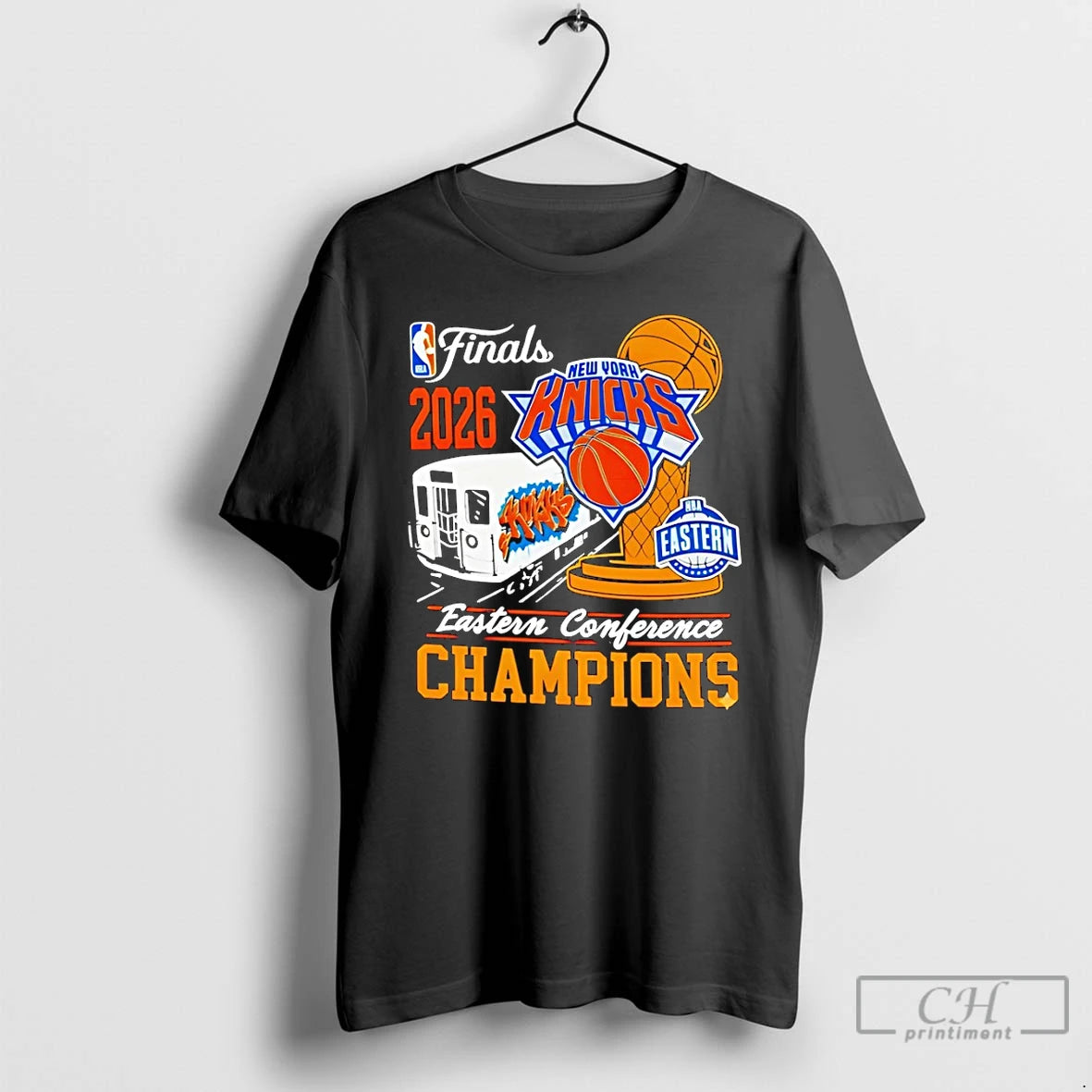 Premium 2026 Knicks Eastern Conference Champions Nba New York Basketball Graphic Sports T Shirts Sweater