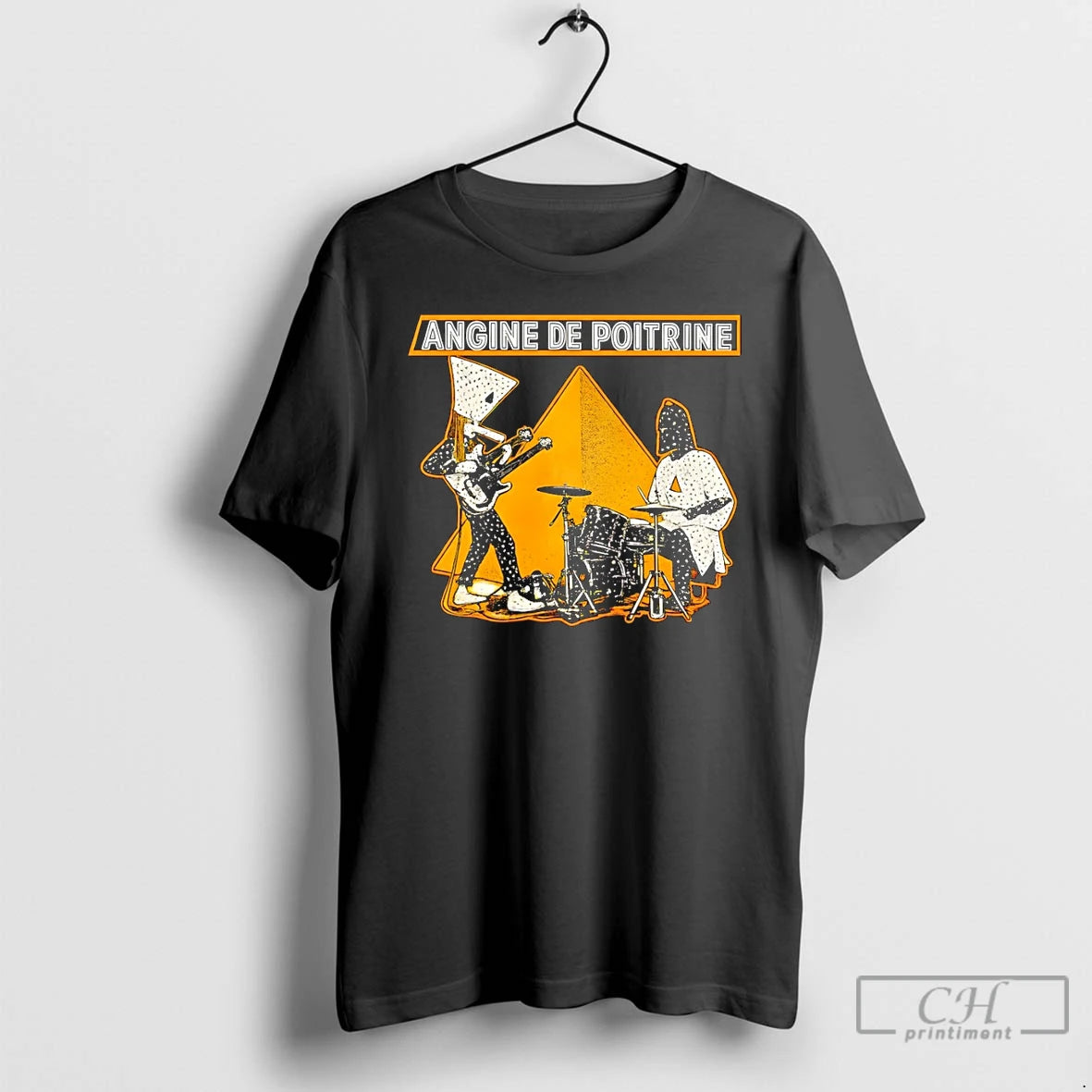 Premium Angine De Poitrine Band Dark Gothic Rock Music