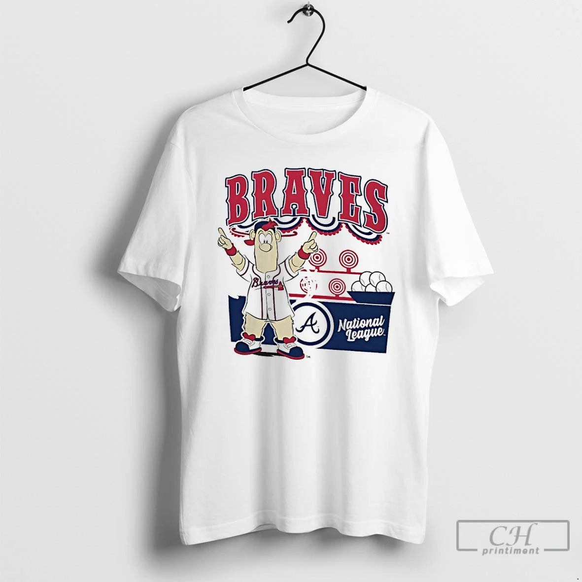 Premium Atlanta Braves National League Step Back Up Mascot