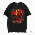 Premium Attack On Titan Nba Finals 2026 Knicks Vs Spurs Jalen Brunson Wemby T Shirts