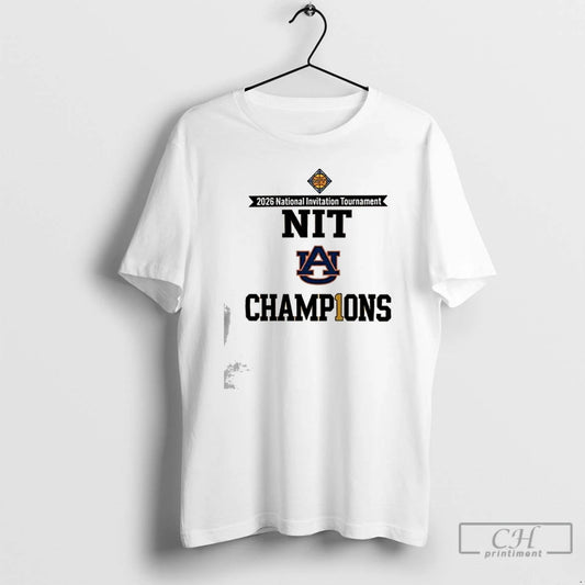 Premium Auburn Tigers 2026 Nit National Invitation Tournament Championship