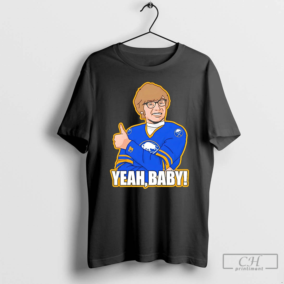 Premium Austin Powers Buffalo Sabres Nhl Hockey Yeah Baby Stanley Cup 2026 T Shirts Sweater