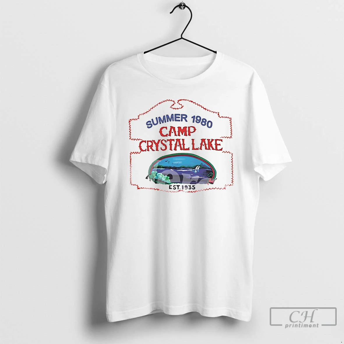 Premium Camp Crystal Lake Summer 1980 Est 1935