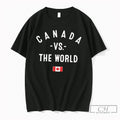 Premium Canada Vs The World 2026 Flag Tee