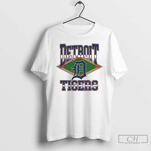 Premium Detroit Tigers Baseball Field Diamond