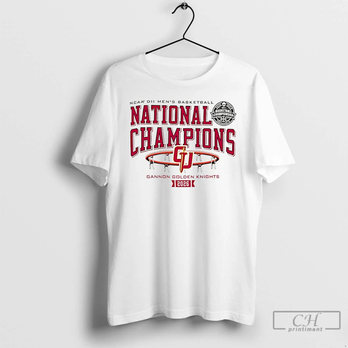 Premium Gannon Golden Knights Ncaa Division Ii Mens Basketball National Champs 2026 T Shirts Sweater