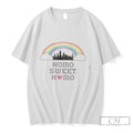 Premium Homo Sweet Homo Pride Rainbow Skyline Tee