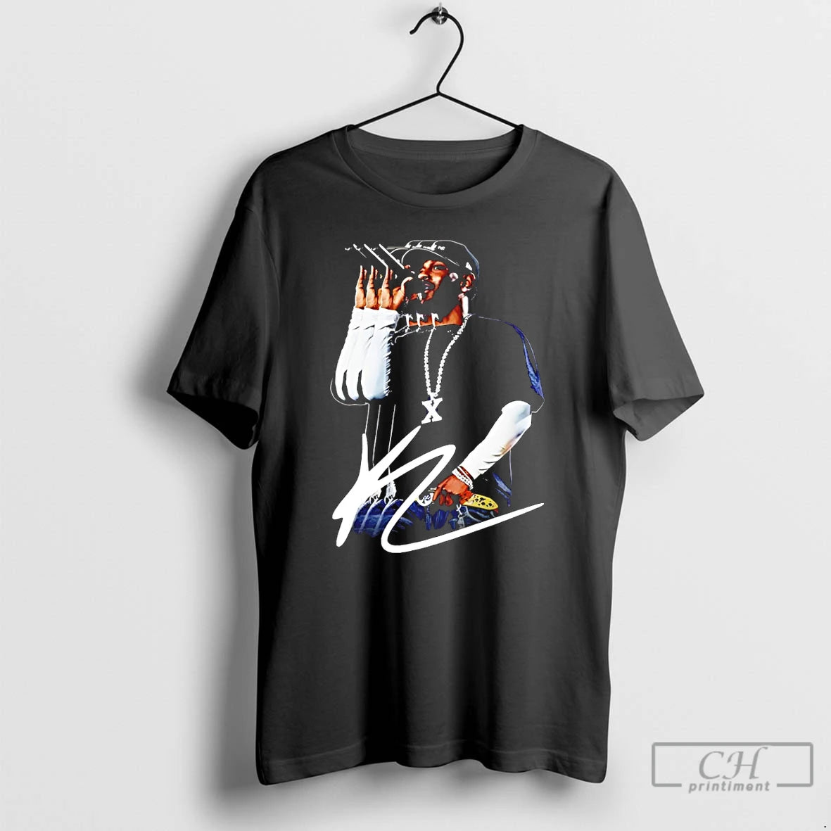 Premium Kendrick Lamar Hip Hop Singer Signature