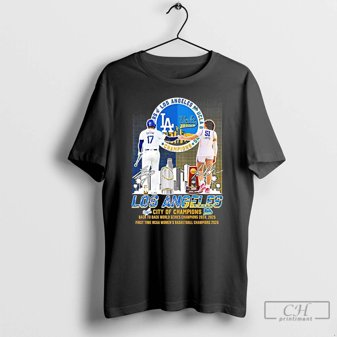 Premium Los Angeles Dodgers X Ucla Bruins City Of Champions Signatures