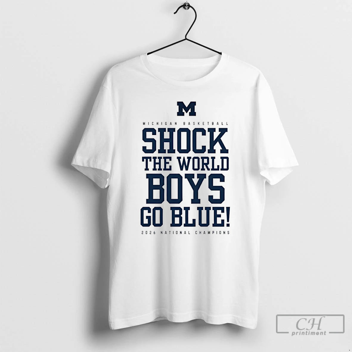 Premium Michigan National Champions Shock The World Boys Go Blue